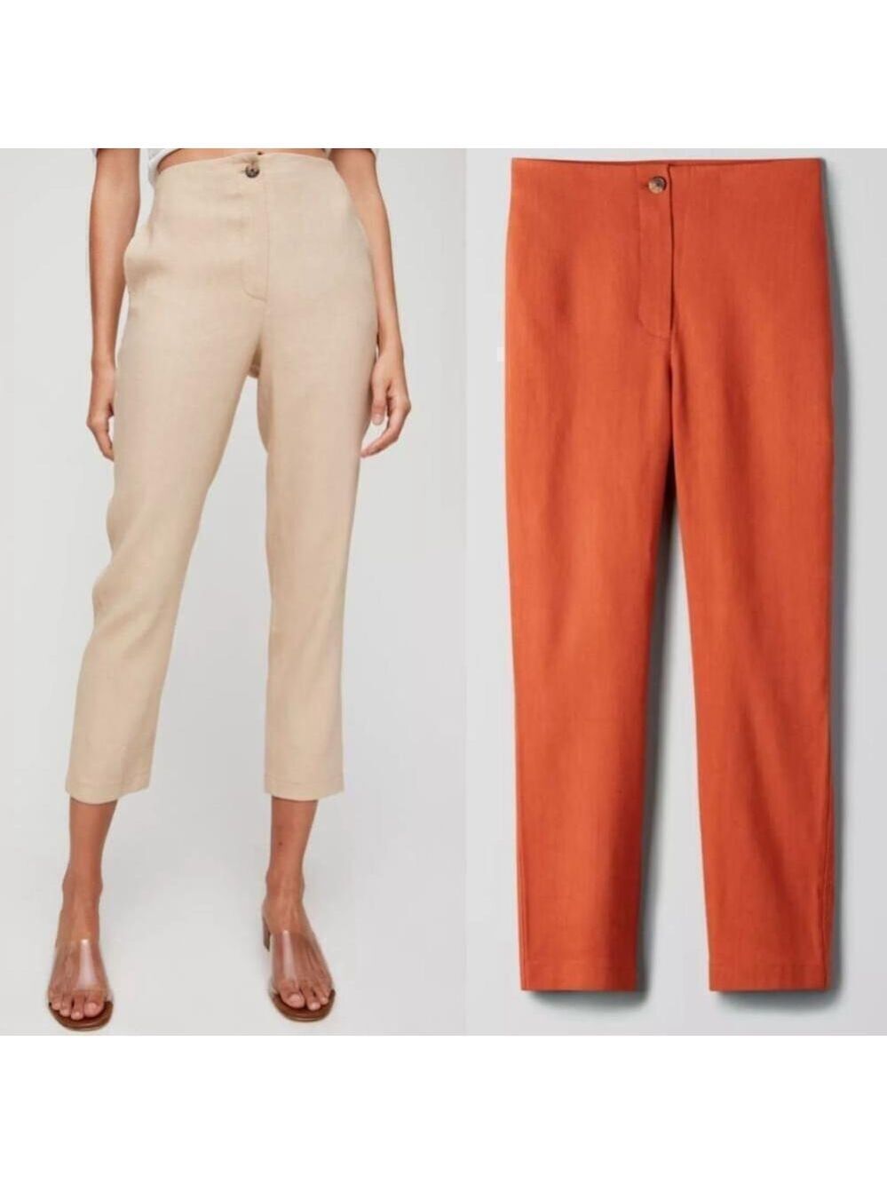 NWT Aritzia Wilfred | Cherice Pant in Moroccan Spice